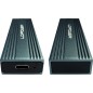 LC Power Ekstern Lagringspakning USB 3.2 (Gen 2x1) M.2 Card (PCIe NVMe & SATA)